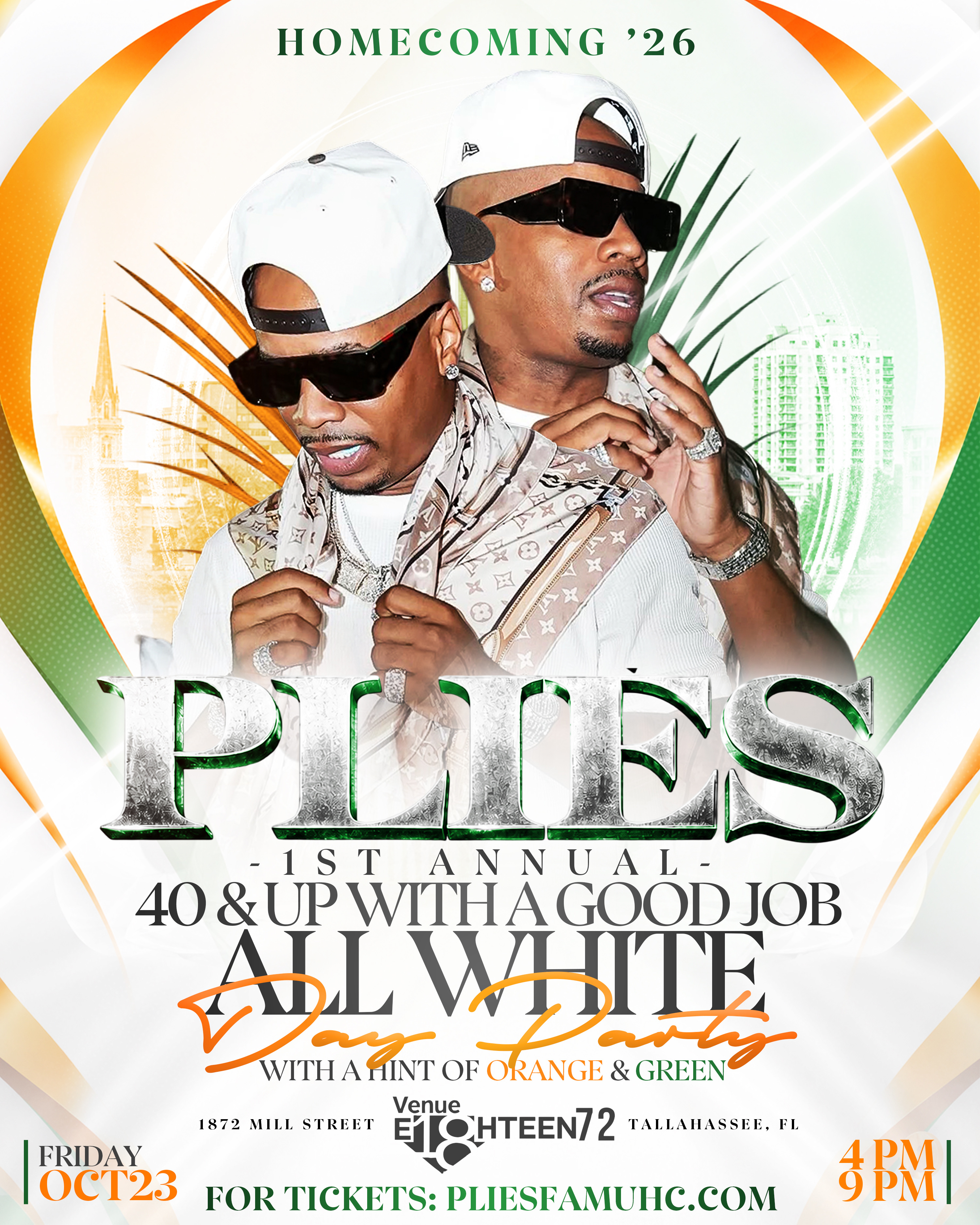 PLIES ALL WHITE PARTY